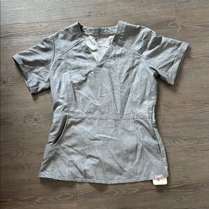 FIGS Gray Women's Top